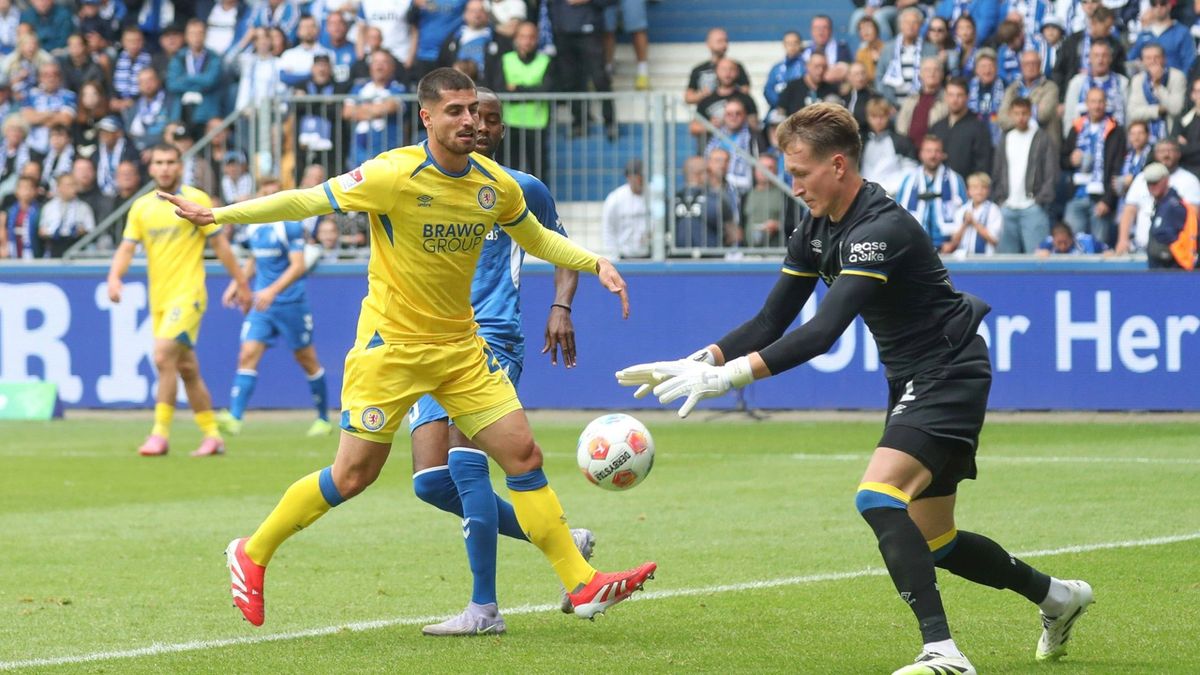 Braunschweigs Fabio Di Michele Sanchez scheitert