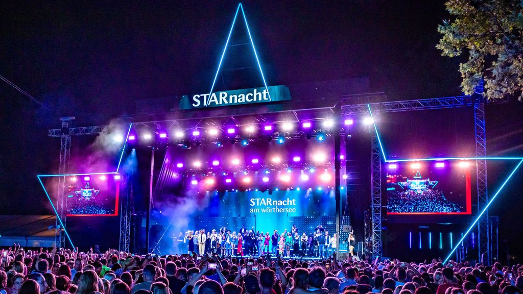 Die "Starnacht am Wörthersee" - hier kannst du das Event nachsehen