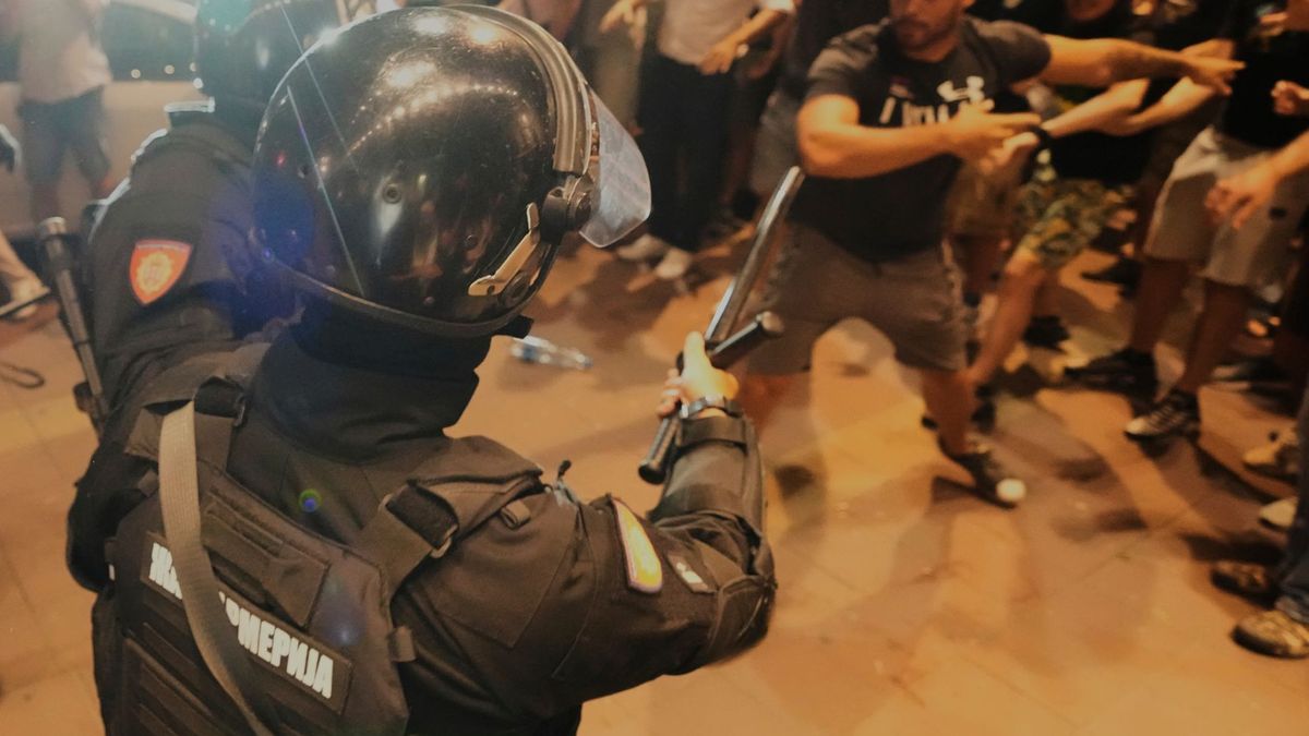 Protesten gegen Regierung in Serbien