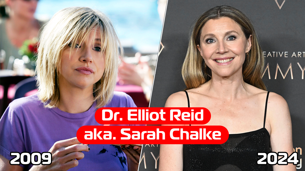 Sarah Chalke spoke to Dr. Elliot Reid in "scrubbing"But there is no war in a single Doctor series.