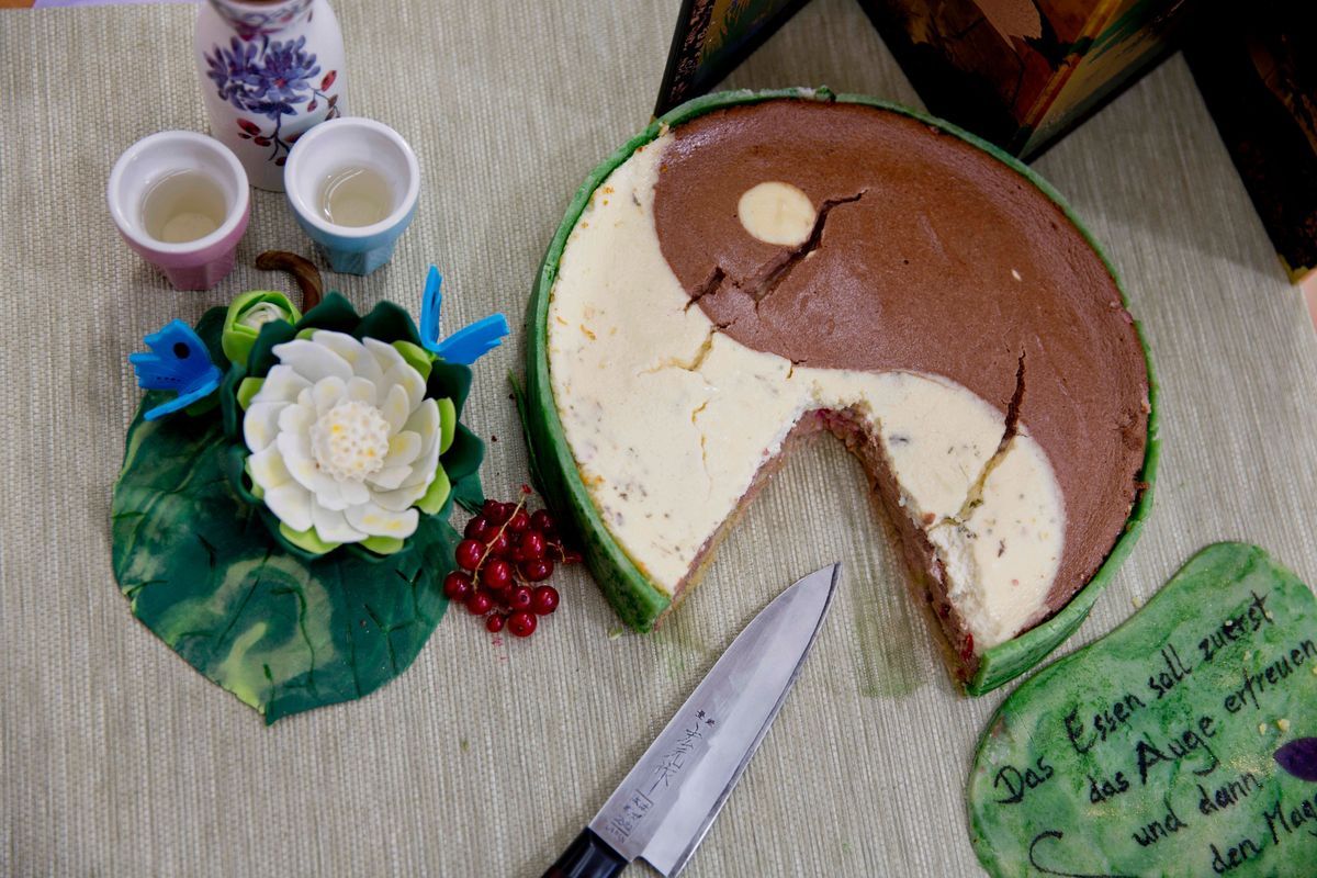 Sebastians „Yin & Yang Käsekuchen