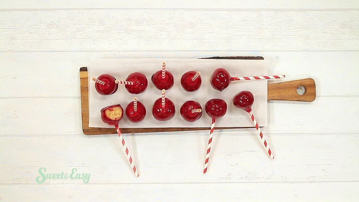 Speed & Easy: Candy Apple Cake Pops