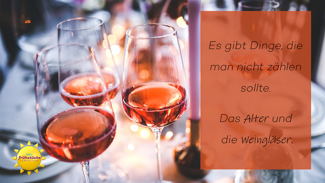 Ein WhatsApp-Gruß zum Geburtstag für Weinliebhaber:innen.