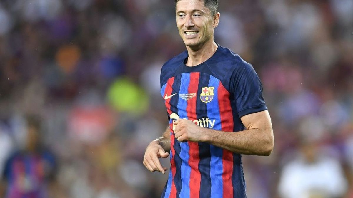 Erster Treffer im zweiten Spiel: Robert Lewandowski