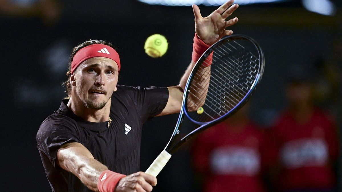 Alexander Zverev in Rio de Janeiro