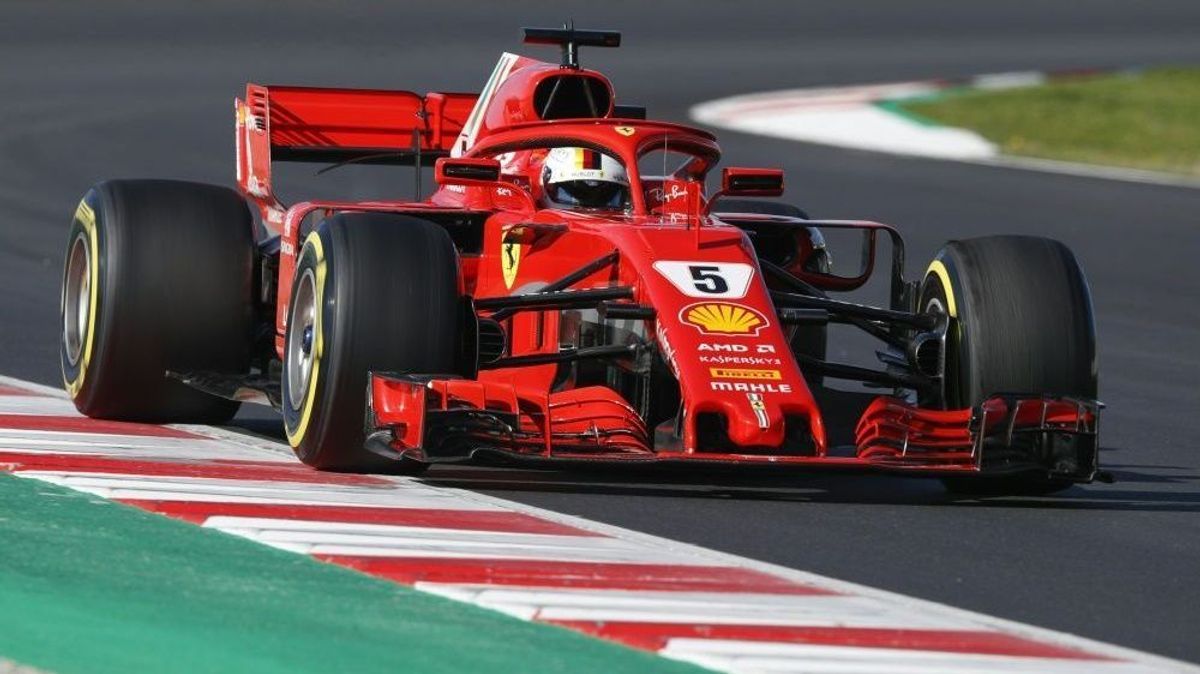 Sebastian Vettel war bei den Testfahrten der Schnellste
