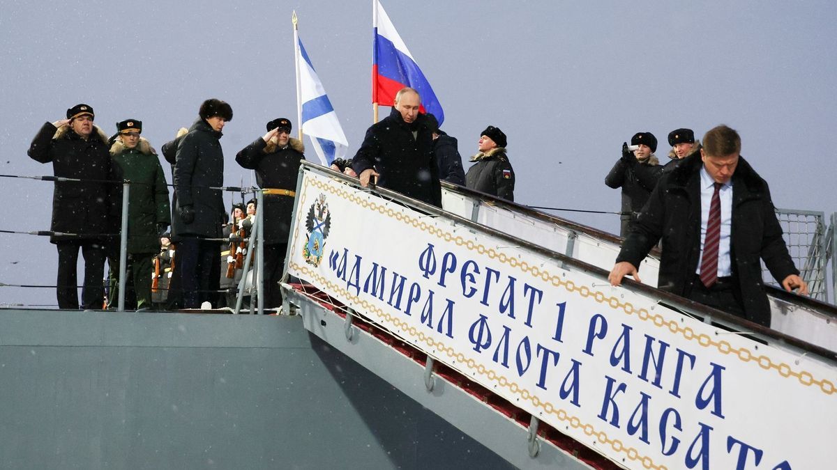 Russlands Präsident Putin besucht Sewerodwinsk