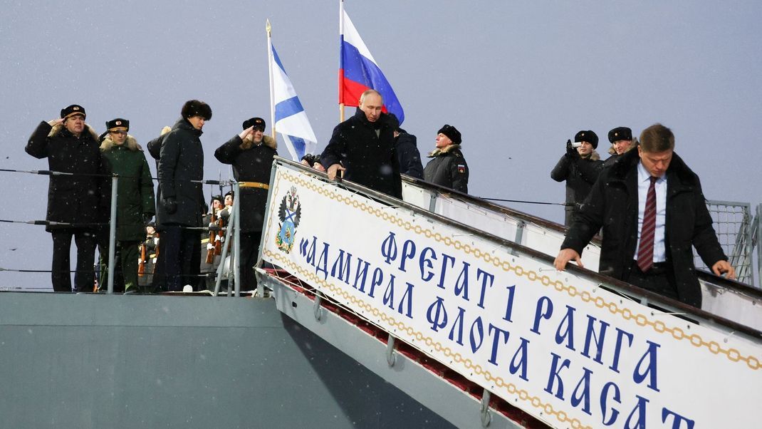 Wladimir Putin, Russlands Präsident, rüstet weiter auf.