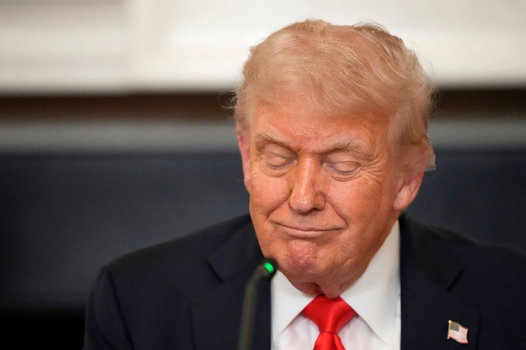 US-Präsident Trump (Bild) befindet sich im Clinch mit seinem einstigen Partner Elon Musk.