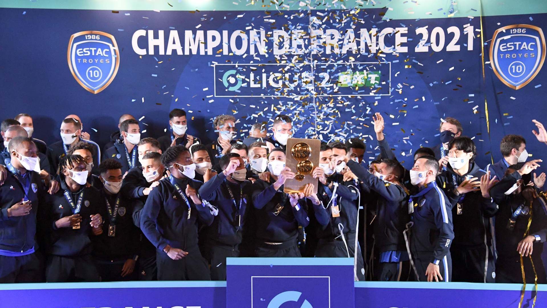 
                <strong>ES Troyes AC (Frankreich)</strong><br>
                Als Meister der zweiten französischen Liga steigt ESTAC Troyes zur kommenden Saison in die Lique 1 auf. 
              