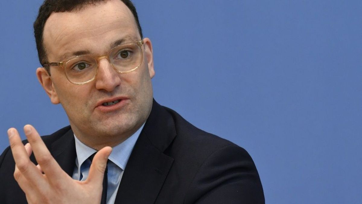Verwundert: Jens Spahn