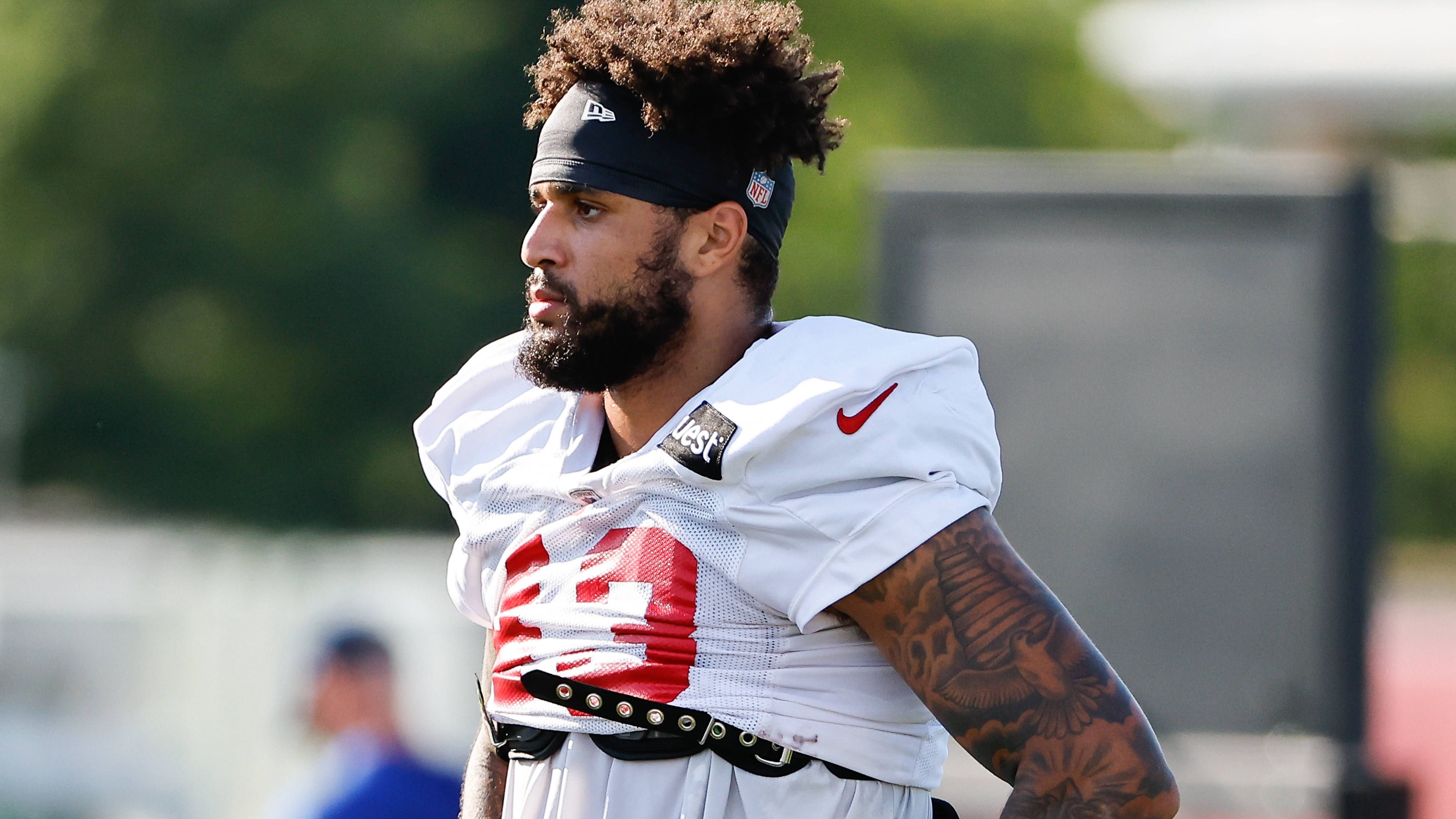 <strong>Darrian Beavers (LB, New York Giants)</strong><br>Kreuzbandriss<br>2022 im Spiel gegen die Cincinnati Bengals
