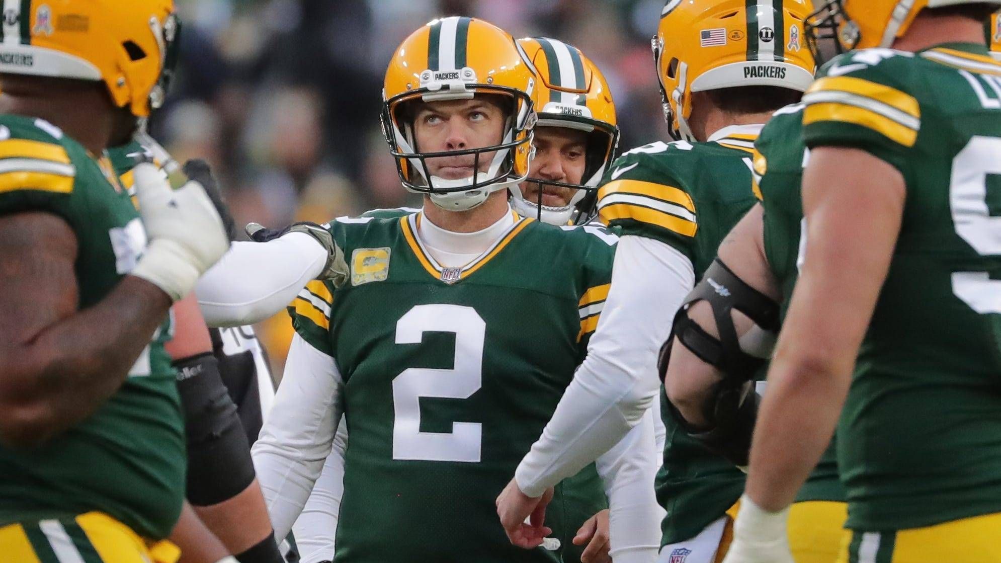 <strong>Mason Crosby (Green Bay Packers)</strong><br>Ganze 16 Saisons spielte Mason Crosby für die Packers, der Kicker war eine Institution und gewann den Super Bowl. Nach seinem Aus in Green Bay folgten noch einmal kurze Stationen bei den Rams und den Giants, sein Vertrag endete im Januar 2024. Etwas mehr als ein Jahr später verkündete er offiziell seinen Rücktritt und unterschrieb noch einmal einen Ein-Tages-Vertrag in Green Bay, um als Packer zurücktreten zu können.