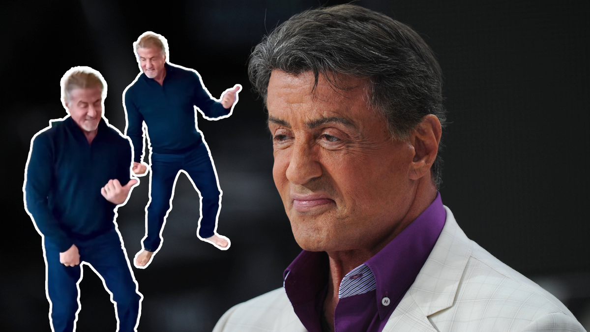 Sylvester Stallone tanzt