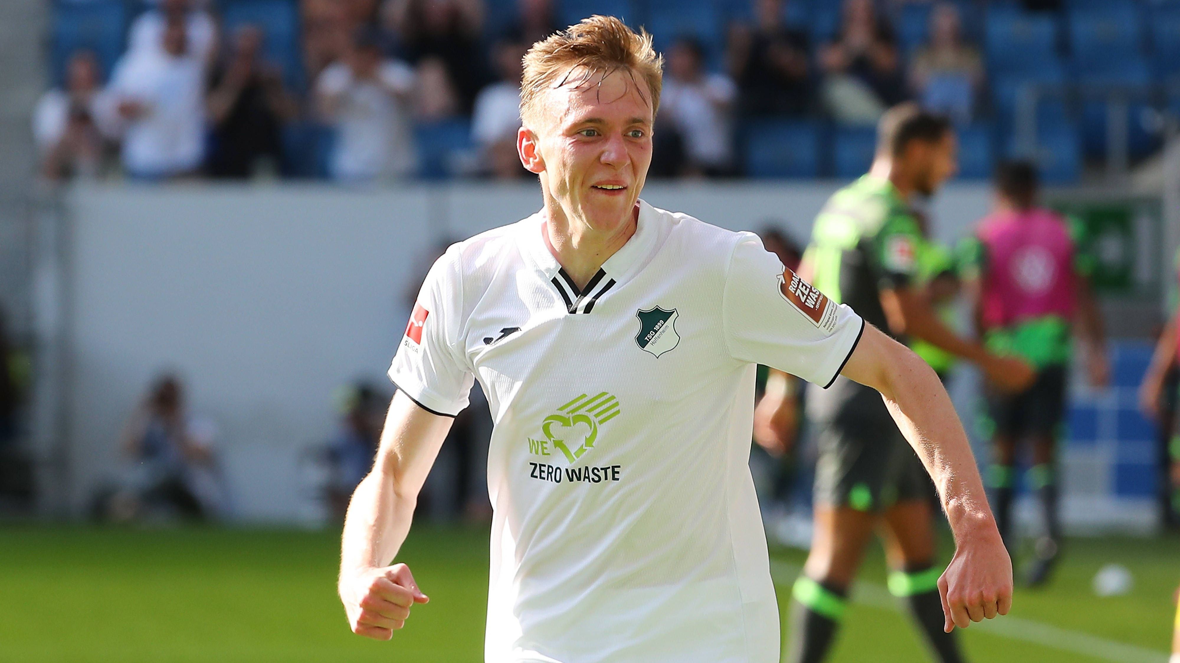 <strong>#21 Maximilian Beier</strong><br>• Position: Angriff<br>• Alter: 20<br>• Verein: TSG Hoffenheim<br>• U21-Länderspiele: 0