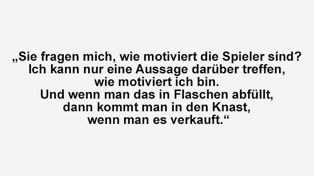 
                <strong>Jose Mourinho vs. Jürgen Klopp</strong><br>
                Klopp auf die Frage nach seiner Motivation.
              