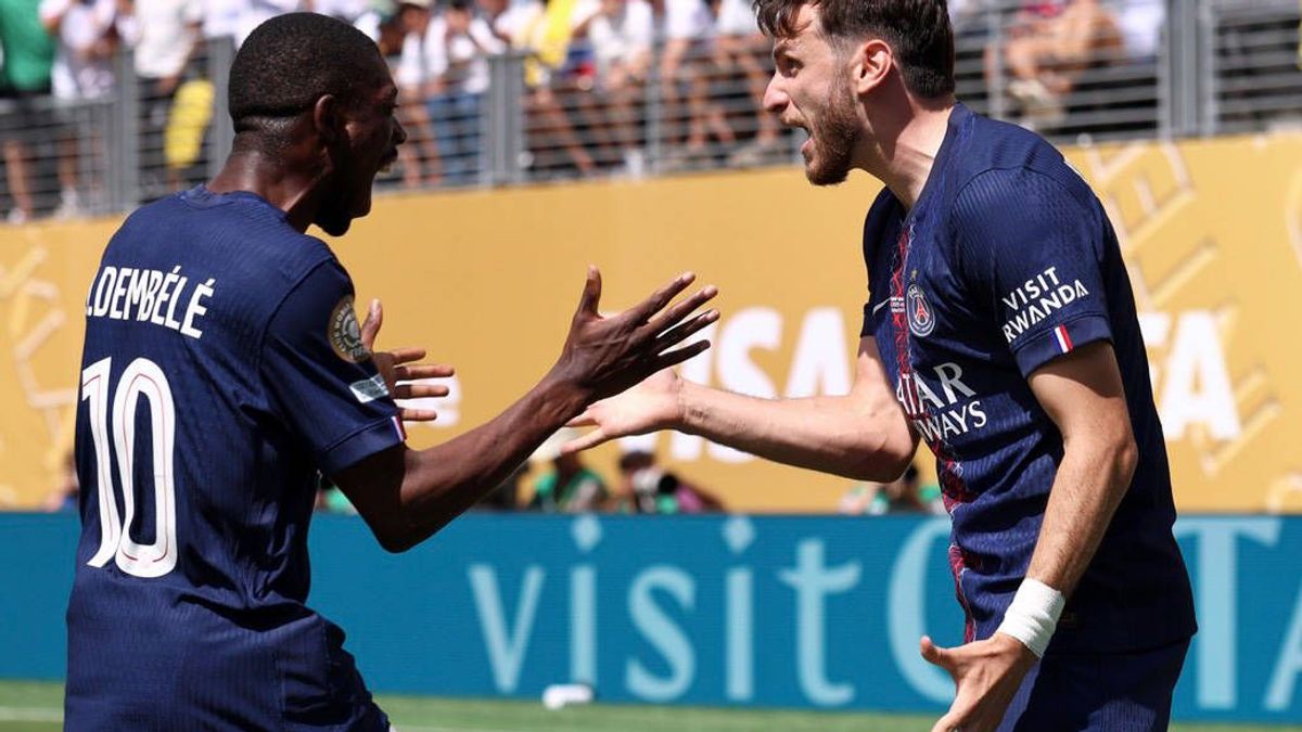 July 9, 2025, East Rutherford, New Jersey, USA: Paris Saint-Germain eliminated Real Madrid from the FIFA Club World Cup on Wednesday with a dominating 4-0 win. The semifinal match was played in fro...