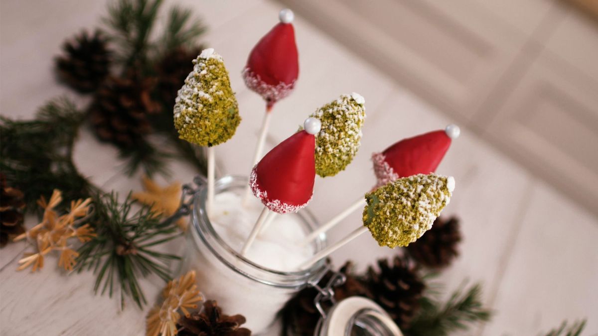 Weihnachts-Cake Pops