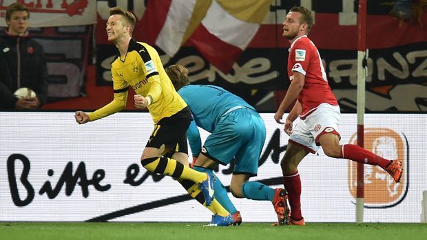 
                <strong>Marco Reus</strong><br>
                Marco Reus: Vom Anpfiff weg mit viel Tempo und ständig unterwegs. Belohnt sich mit dem frühen 1:0 und sucht weiter den Abschluss. Vergibt einen unberechtigten Strafstoß – ein fairer Sportsmann eben! Darum, ran-Note: 2.
              