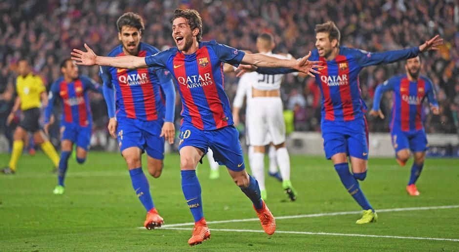 
                <strong>FC Barcelona</strong><br>
                0:4 im Hinspiel - alles verloren? Von wegen! Der FC Barcelona schafft im Rückspiel das Wunder und fegt Paris Saint-Germain mit 6:1 aus dem Camp Nou. Mit dem furiosen Comeback schreiben die Katalanen Geschichte: Noch nie zuvor ist es einer Mannschaft auf europäischer Bühne gelungen, einen 0:4-Rückstand aus dem Hinspiel noch zu drehen. Es ist nicht der einzige Rekord, den Barca an diesem denkwürdigen Champions-League-Abend bricht ...
              