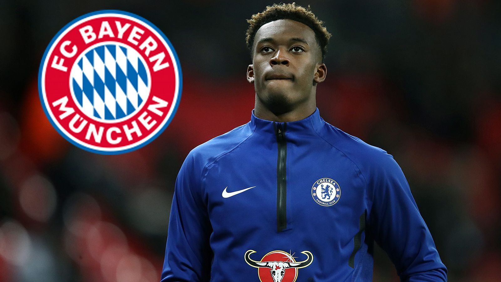 
                <strong>Das ist Bayerns Wunschspieler Callum Hudson-Odoi</strong><br>
                Das ist mal eine klare Aussage während der Transferperiode! "Ein sehr interessanter Spieler, den wir unbedingt verpflichten wollen. Ich sehe ihn als richtig guten Spieler, der uns sicher gut zu Gesicht stehen würde. Er hat die Qualitäten, die auf unser Spiel passen. Er ist dribbelstark, schnell und hat einen guten Zug zum Tor", sagte Bayerns Sportdirektor Hasan Salihamidzic über das Chelsea-Talent Callum Hudson-Odoi. ran.de stellt den 18 Jahre alten Wunschspieler des deutschen Rekordmeisters etwas näher vor.
              