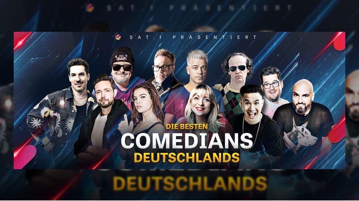 Die besten Comedians Deutschlands" live und im TV 2024