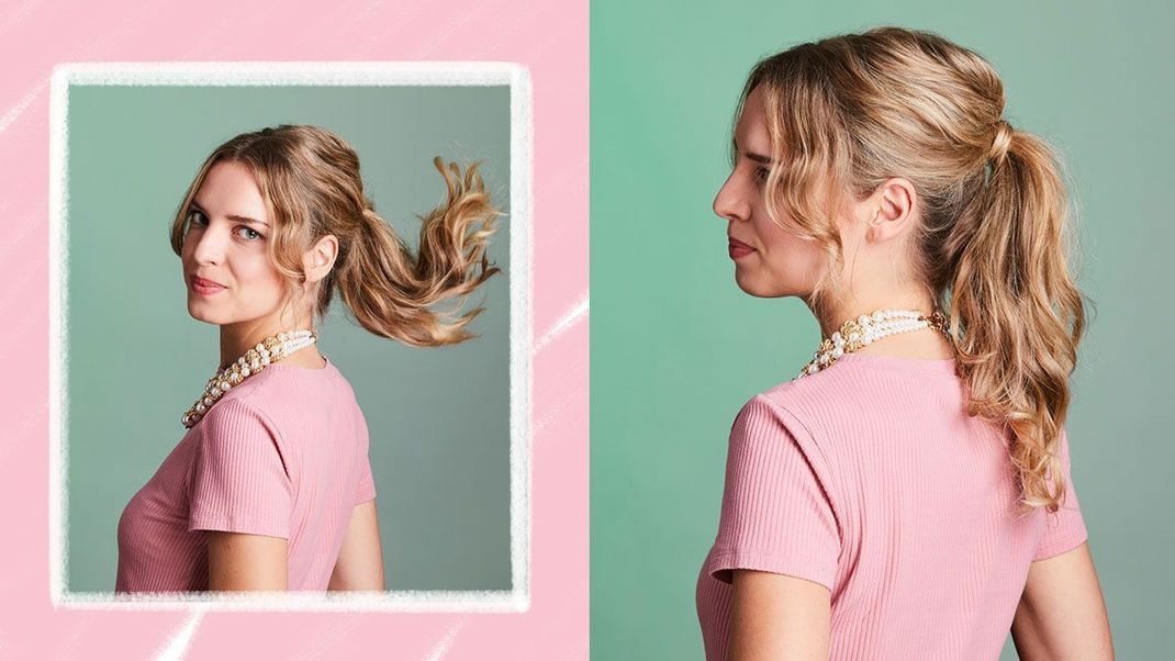 Der Chic Ponytail – elegant, sportlich und easy zu stylen. Finde jetzt die Schritt-für-Schritt Anleitung, wie du diesen Look ganz einfach selbst stylen kannst.