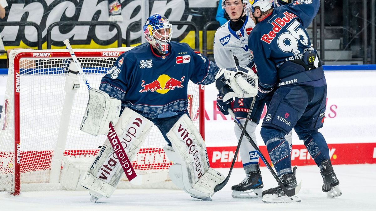 Unüberwindbar für die Adler: München-Goalie Niederberger