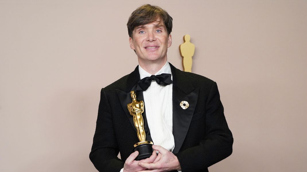 Cillian Murphy bekam den Preis für die beste Leistung eines Schauspielers in einer Hauptrolle für "Oppenheimer".