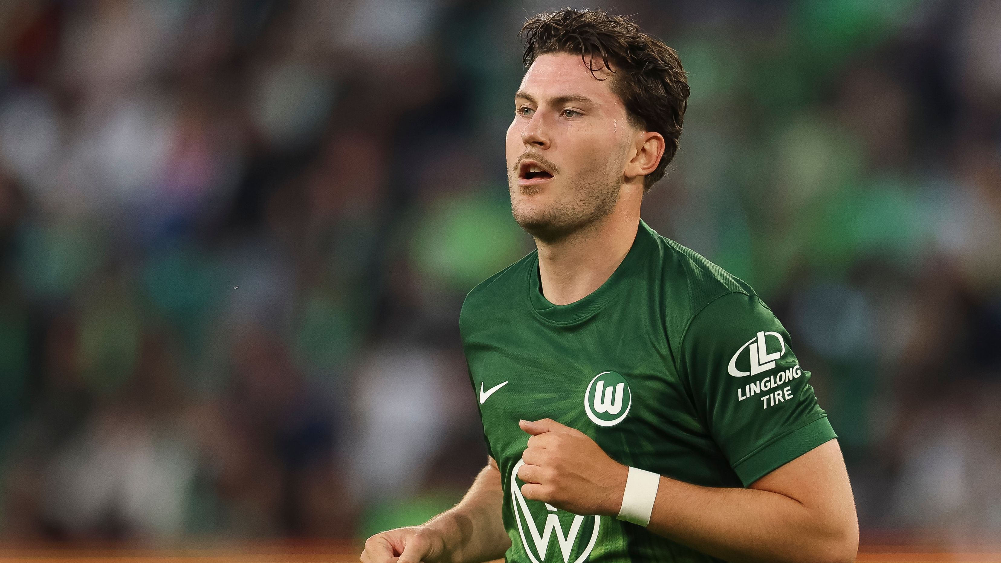 <strong>Jonas Wind (VfL Wolfsburg)</strong><br>Position: Mittelstürmer<br>Alter: 26 Jahre<br>Im Verein seit: Januar 2022