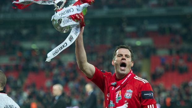 
                <strong>Abwehr: Jamie Carragher</strong><br>
                Klar: Auch Liverpool-Legende Jamie Carragher darf nicht fehlen, der 39-Jährige kickte von 1996 bis 2013 bei den Reds. Auch er spielte während seiner Karriere nur für einen Klub.
              