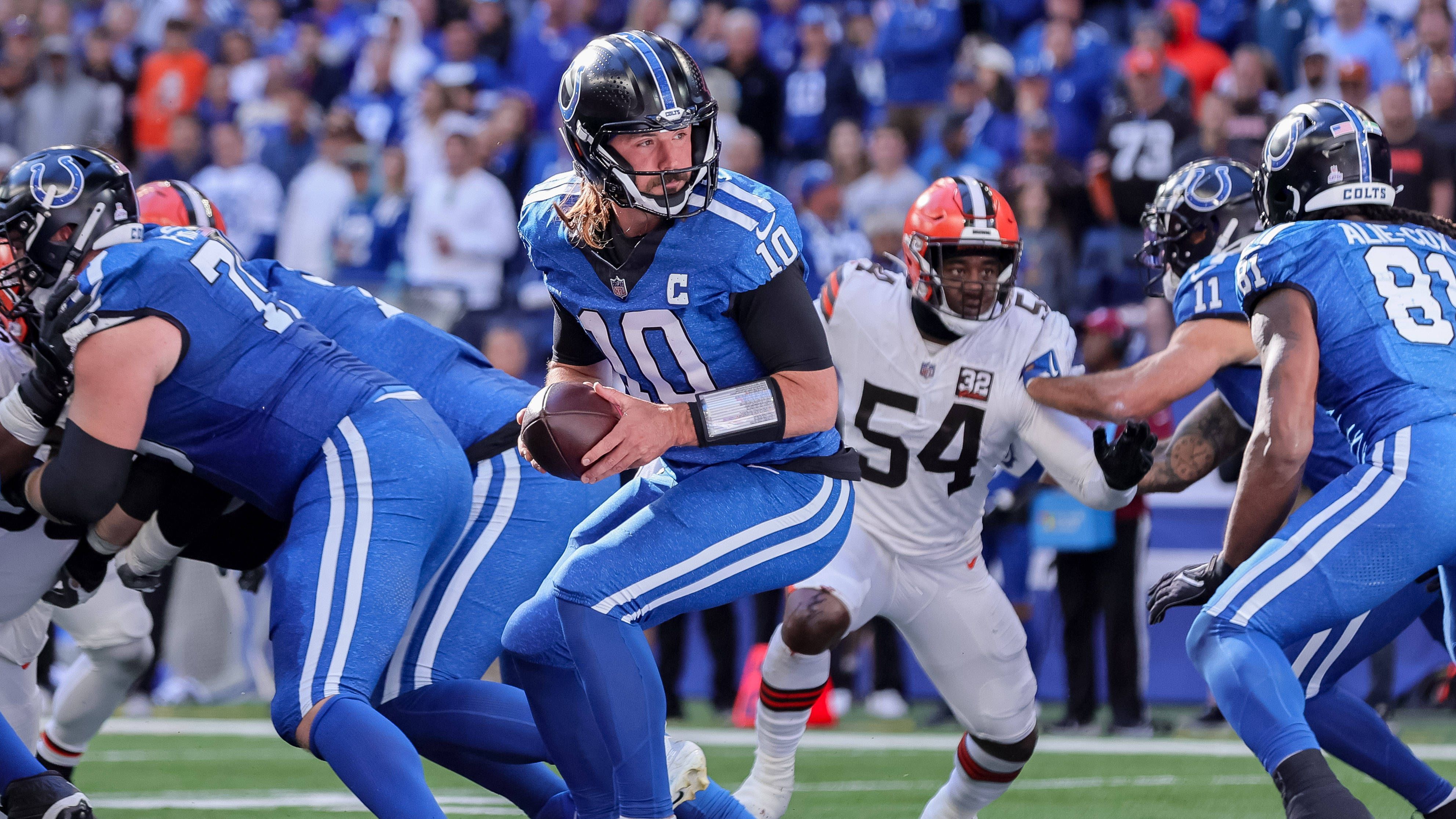 <strong>5. Platz (geteilt): Indianapolis Colts</strong><br>Ausgespielte 4. Versuche: 32<br>Erfolgreiche 4. Versuche: 16