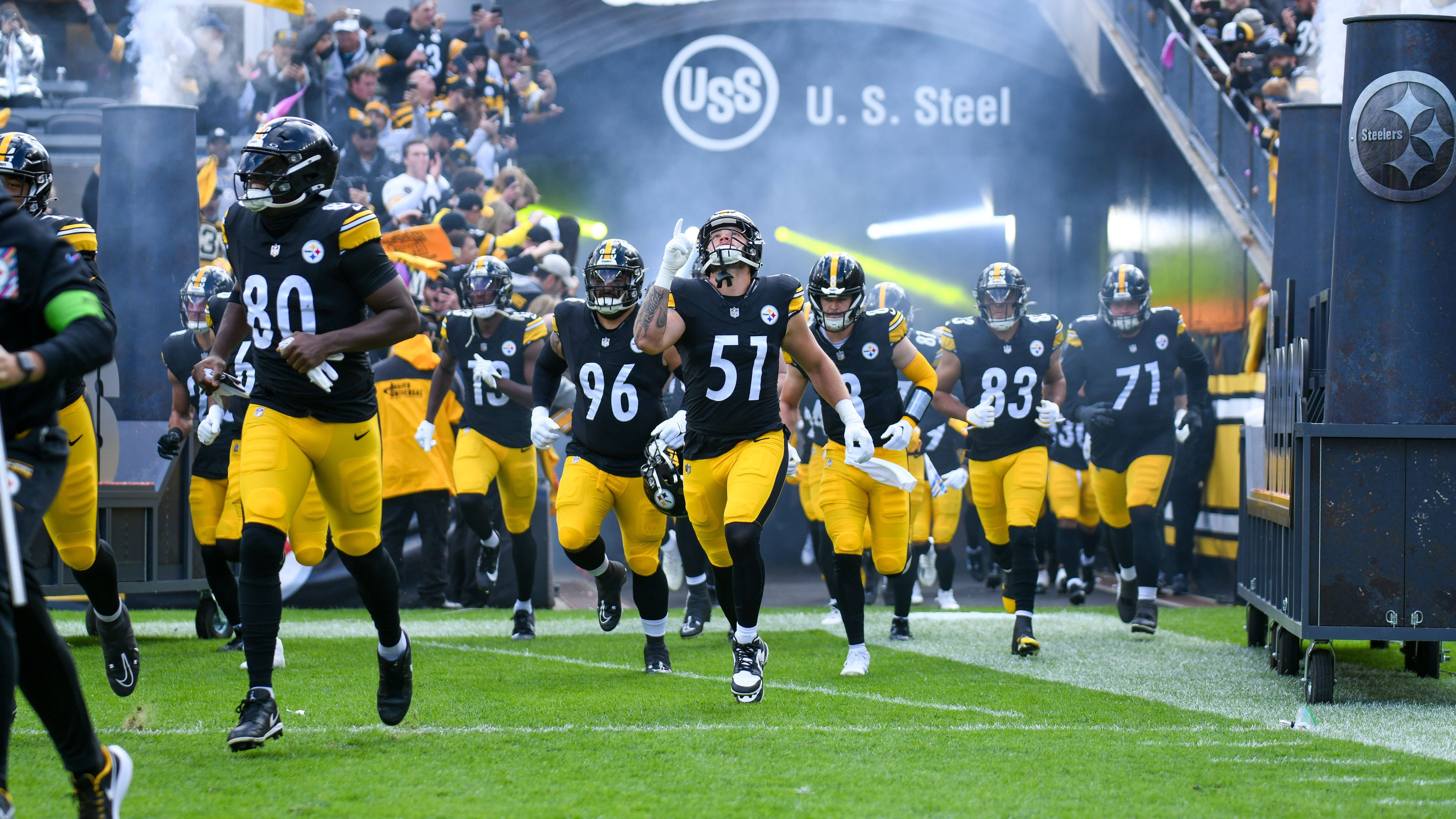 <strong>AFC North: Pittsburgh Steelers</strong><br>Bilanz nach Week 5 in 2023: 3-2 (1. Platz)<br>Bilanz nach Week 5 in 2022: 1-4 (4. Platz)<br>Dass die Steelers auf der Eins stehen, liegt einerseits daran, dass die Defense steht. Andererseits profitiert Pittsburgh auch von den überschaubaren Leistungen der Division-Konkurrenz.