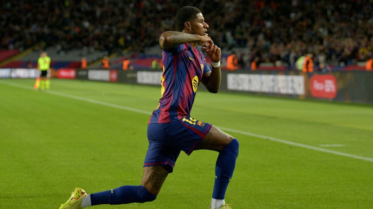 Marcus Rashford bejubelt sein Tor