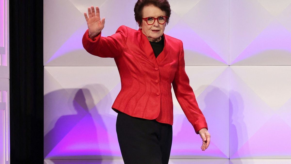 Tennis-Star Billie Jean King mit neuen Ideen