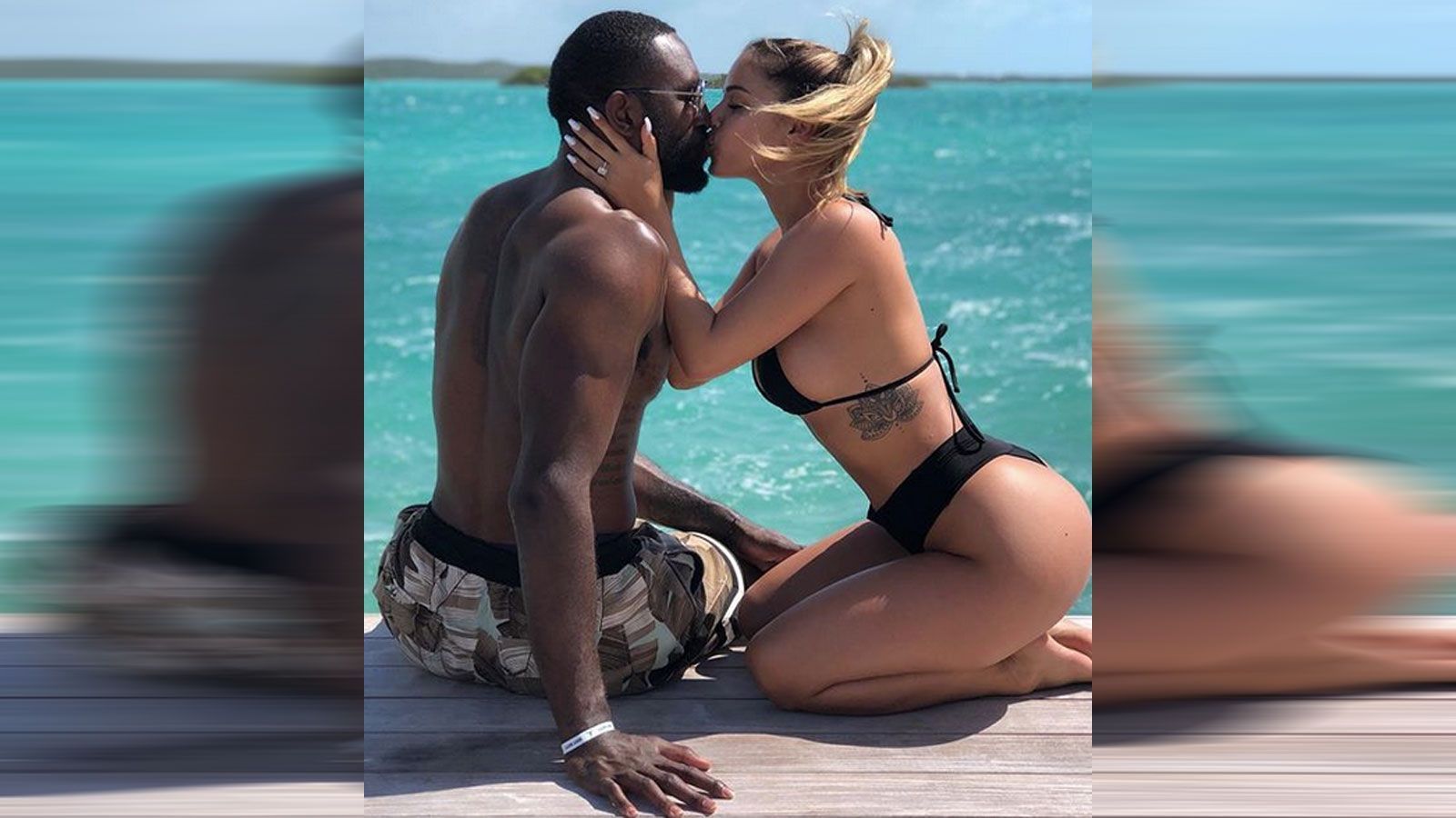 
                <strong>Sarah Nasser</strong><br>
                Schon bald läuten die Hochzeitsglocken! Sarah Nasser hat nämlich erst im Februar "Ja" gesagt zu Patrick Patterson. Mit diesem Foto gaben der Power Forward der Oklahoma City Thunder und das Instagram-Model ihre Verlobung bekannt. Natürlich bei Instagram.
              