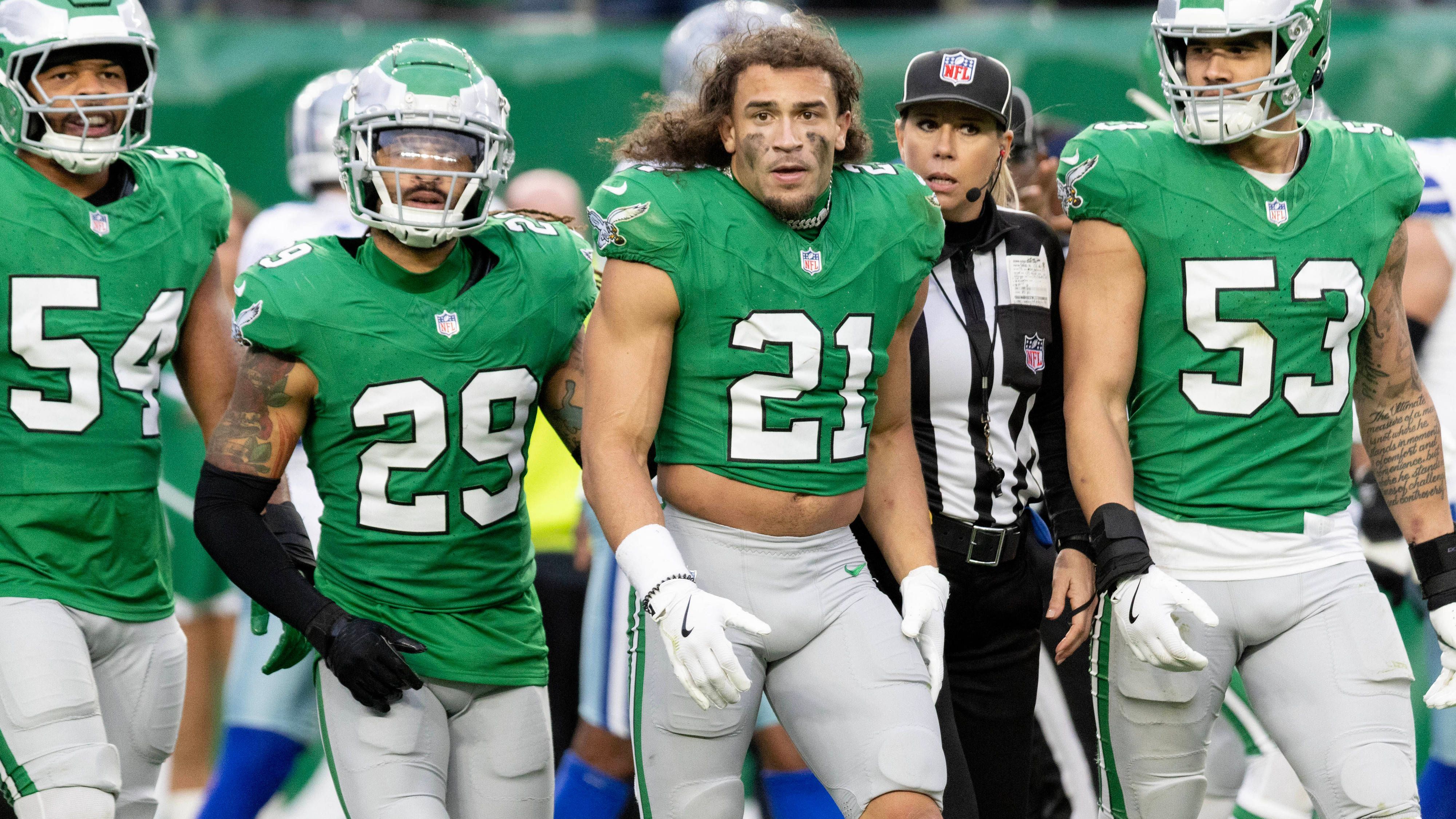 <b>Sydney Brown (aktuell: Philadelphia Eagles)</b><br>Auch der Kanadier Sydney Brown findet seinen Namen auf der Liste, bei den Toronto Argonauts. Brown ist aktuell vertraglich noch an die Eagles gebunden, mit denen er vergangene Saison den Super Bowl gewann.