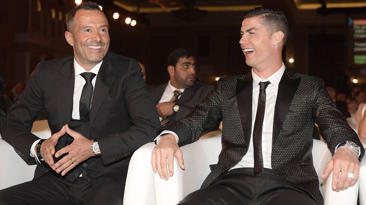 Jorge Mendes und Cristiano Ronaldo