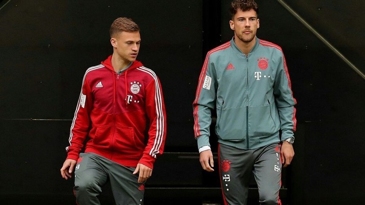 Gründer von #WeKickCorona: Kimmich (l.) und Goretzka