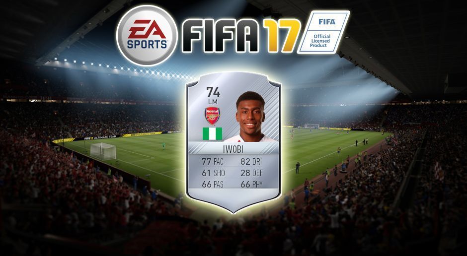 
                <strong>Platz 5: Alex Iwobi (FC Arsenal)</strong><br>
                Platz 5: Alex Iwobi (FC Arsenal) (von 70 auf 74)
              