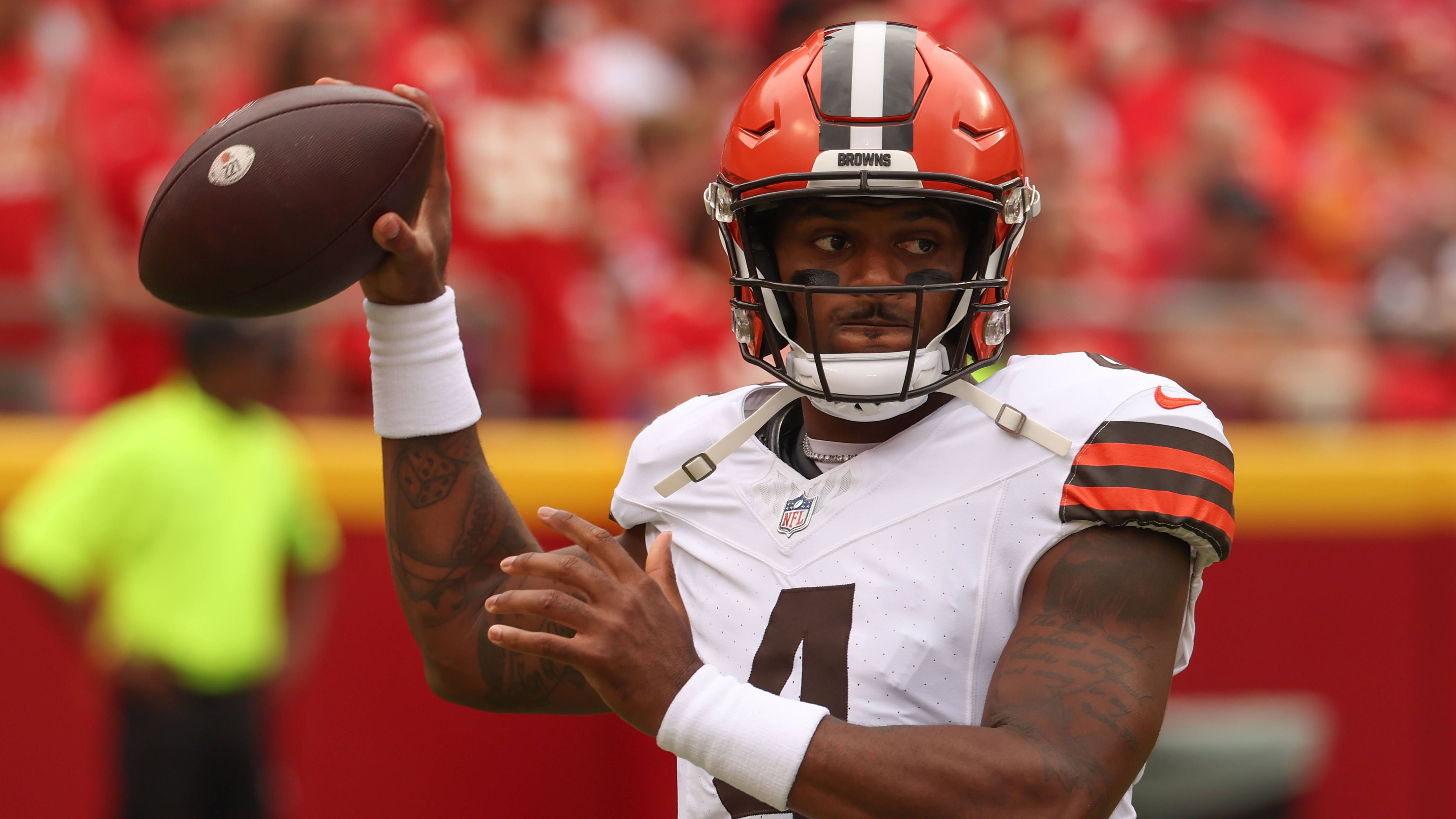 <strong>Cleveland Browns: Deshaun Watson </strong><br>Position: Quarterback <br>Durchschnittliches Jahresgehalt: 46 Millionen US-Dollar <br>Gesamtvolumen: 230 Millionen US-Dollar