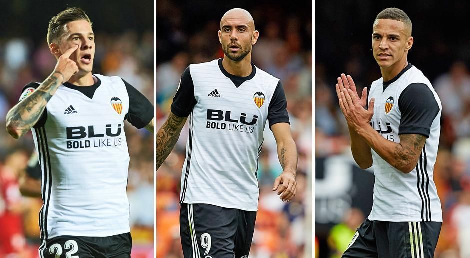 
                <strong>Platz 4: FC Valencia</strong><br>
                Tore insgesamt: 20Trio: Santi Mina (4 Tore), Simone Zaza (9 Tore), Rodrigo (7 Tore)
              