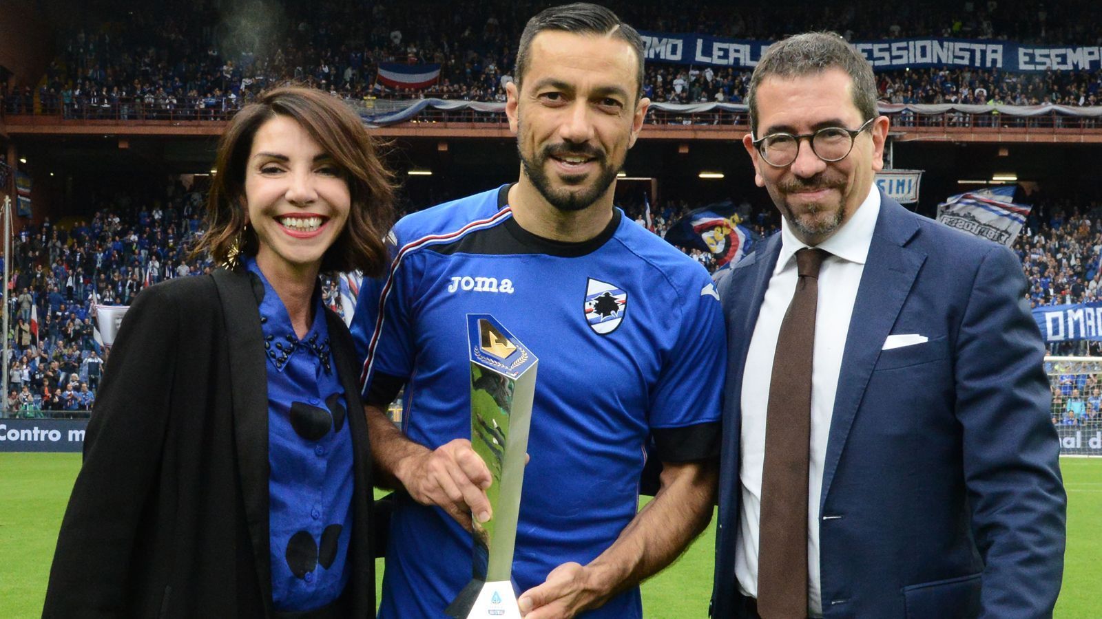 
                <strong>Serie A</strong><br>
                Fabio Quagliarella (Sampdoria Genua)Saisontore: 26
              