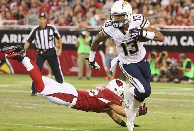 
                <strong>Key Player Chargers: Keenan Allen</strong><br>
                Der Wide Receiver taucht immer wieder in den Diskussionen zum Rookie des Jahres auf. Allen wird immer wieder von QB Rivers gesucht und gefunden: 71 Catches für 1046 Yards und acht Touchdowns dokumentieren ein bärenstarkes Debütjahr und die Hoffnung des Underdogs auf die Überraschung
              