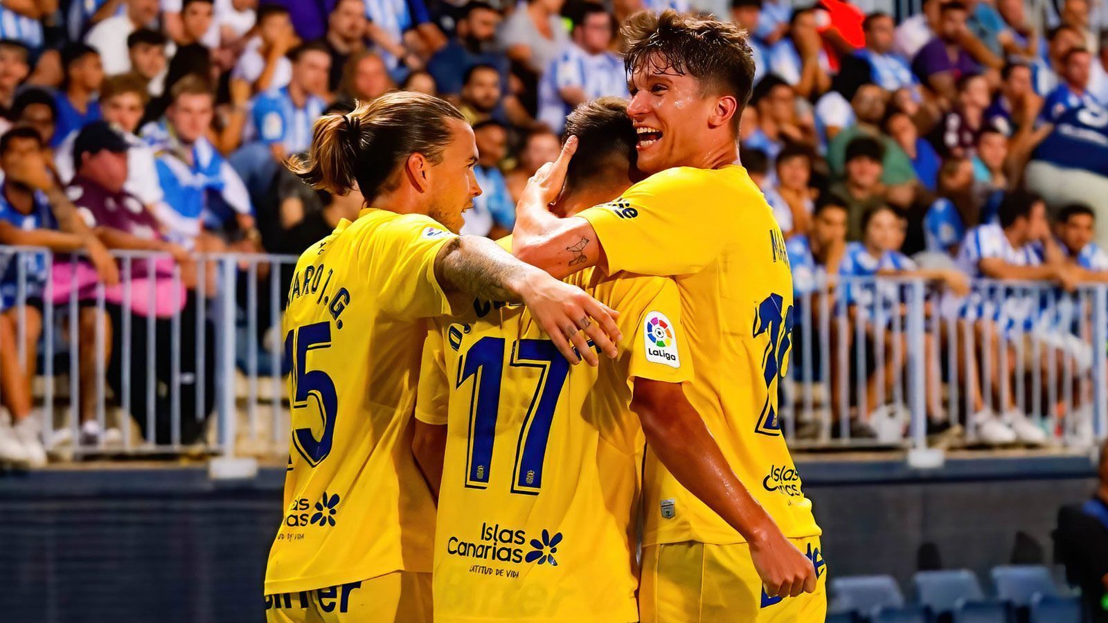 
                <strong>UD Las Palmas (Spanien / La Liga)</strong><br>
                Zusammen mit Granada meldet sich auch UD Las Palmas im spanischen Fußball-Oberhaus zurück. Zuletzt hatte der Klub von der Kanaren-Insel Gran Canaria in der Saison 2017/2018 erstklassig gespielt. Den zweiten Aufstiegsplatz sicherte sich Las Palmas in einem Herzschlagfinale mit einem 0:0 gegen Verfolger Deportivo Alaves.
              