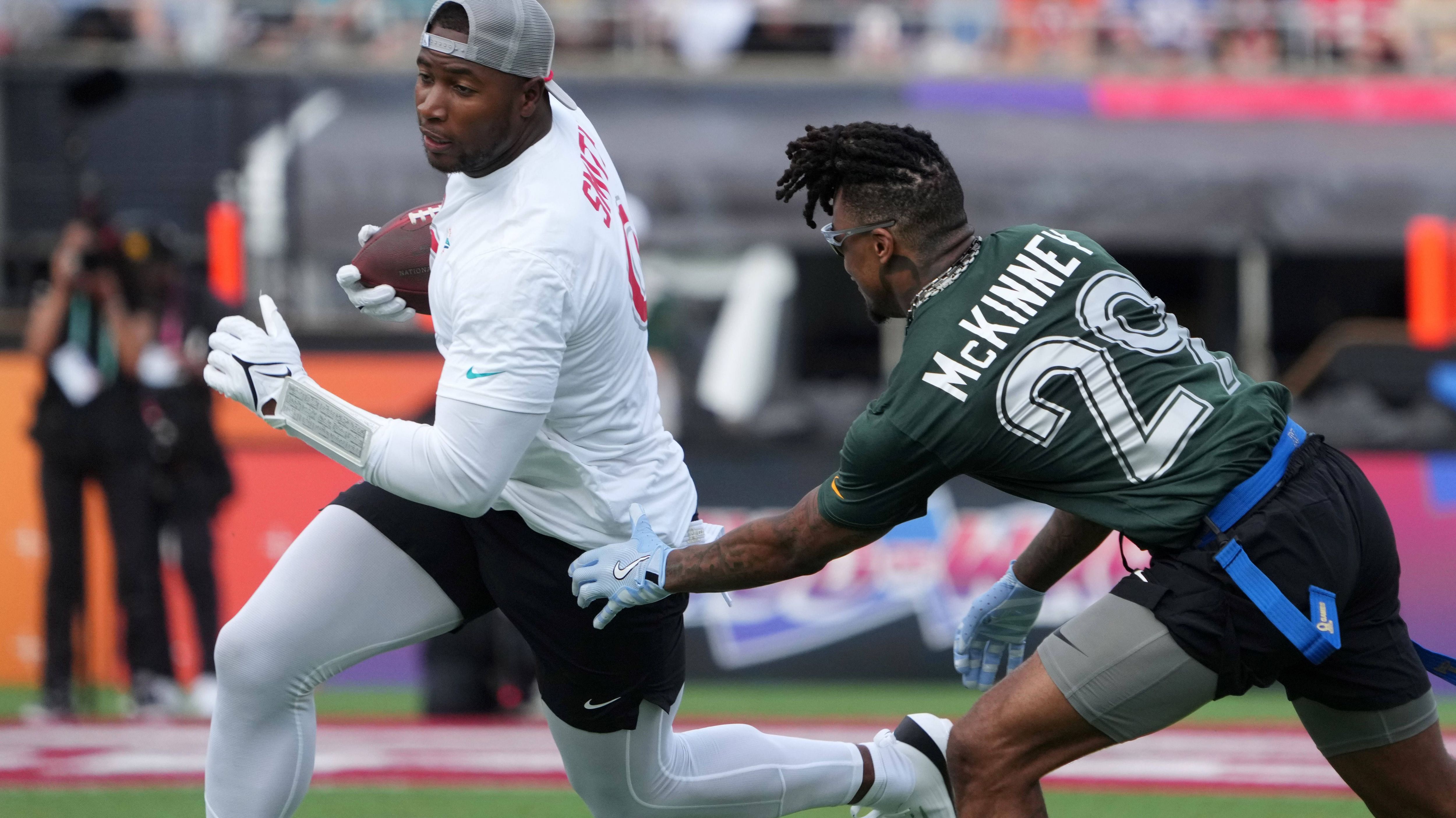 <strong>23. Platz: Jonnu Smith – 44,13 Millionen Dollar<br></strong>- Saisons aktiv: seit 2017<br>- Teams: New England Patriots, Atlanta Falcons, Tennessee Titans, Miami Dolphins, Pittsburgh Steelers