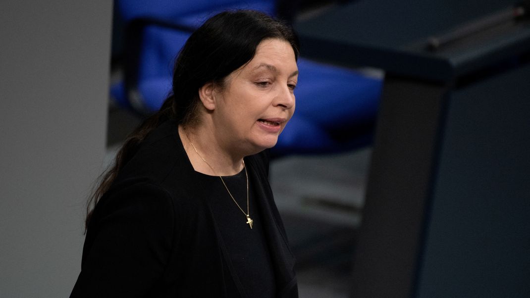 Die ehemalige AfD-Abgeordnete Birgit Birgit Malsack-Winkemann im Bundestag.