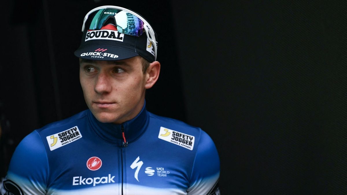 Unfall in Belgien: Remco Evenepoel