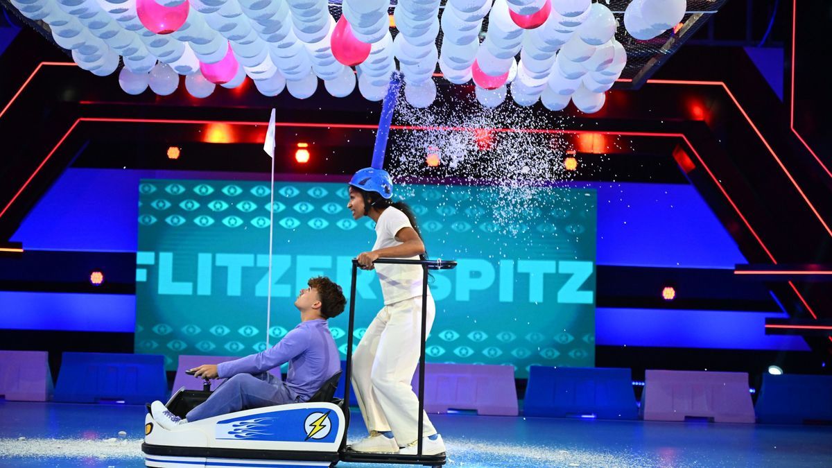 "Promi Big Brother" 2024: Sinan und Cecilia im Duell "Spitzer Flitzer".