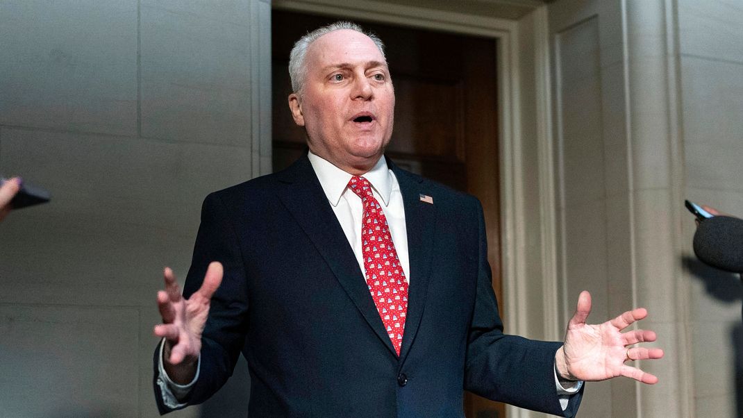 Steve Scalise, Abgeordneter des Repräsentantenhauses für Louisiana, hat am meisten Stimmen für den Vorsitz des US-Repräsentantenhauses erhalten. 